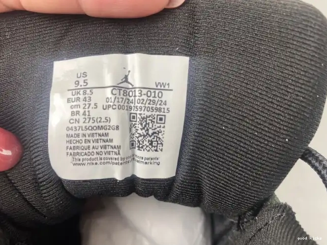 80% Off Sale 12 CT8013-010 Jordan Barons Air 0322